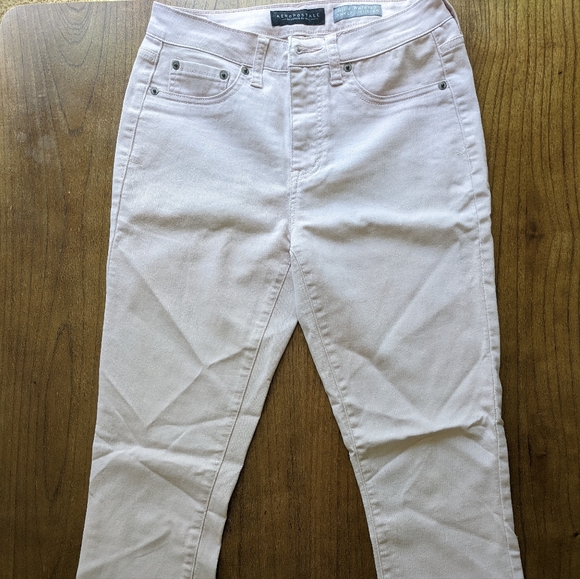 Aeropostale Pale Pink High Waisted Ankle Jeggings - Picture 2 of 8